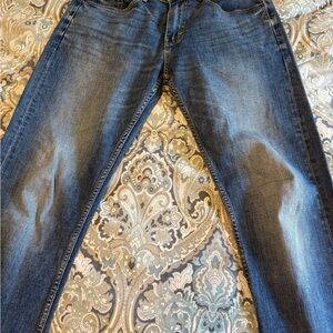 Levi's Men's 505 32x36 Jeans in Dark Blue
